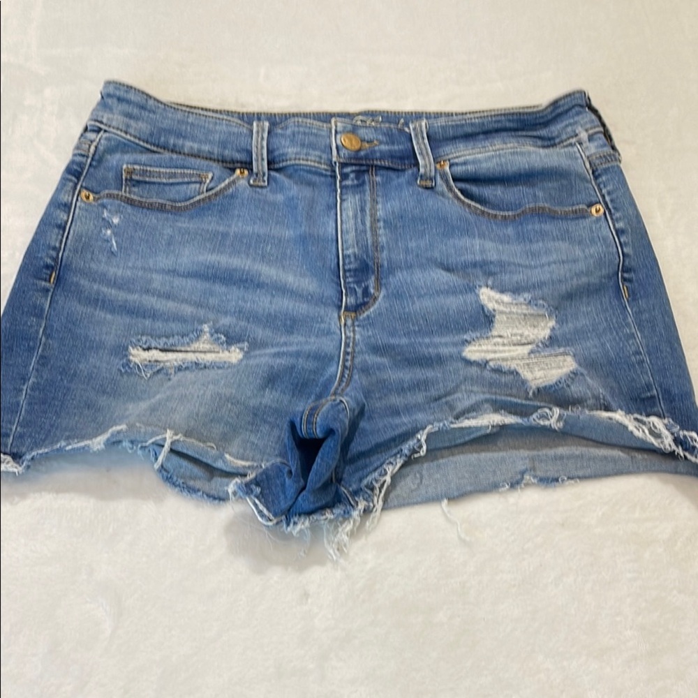 UNIVERSAL THREAD SIZE 12/31 Denim Distressed Women's Shorts
